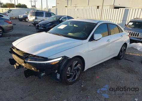 2024 Hyundai Elantra Sel from USA, damaged, VIN KMHLS4DG7RU771837